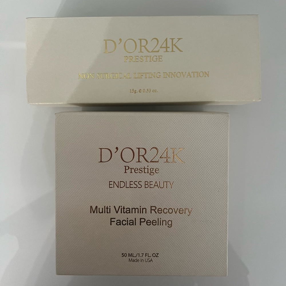 D’OR24K facial treatments